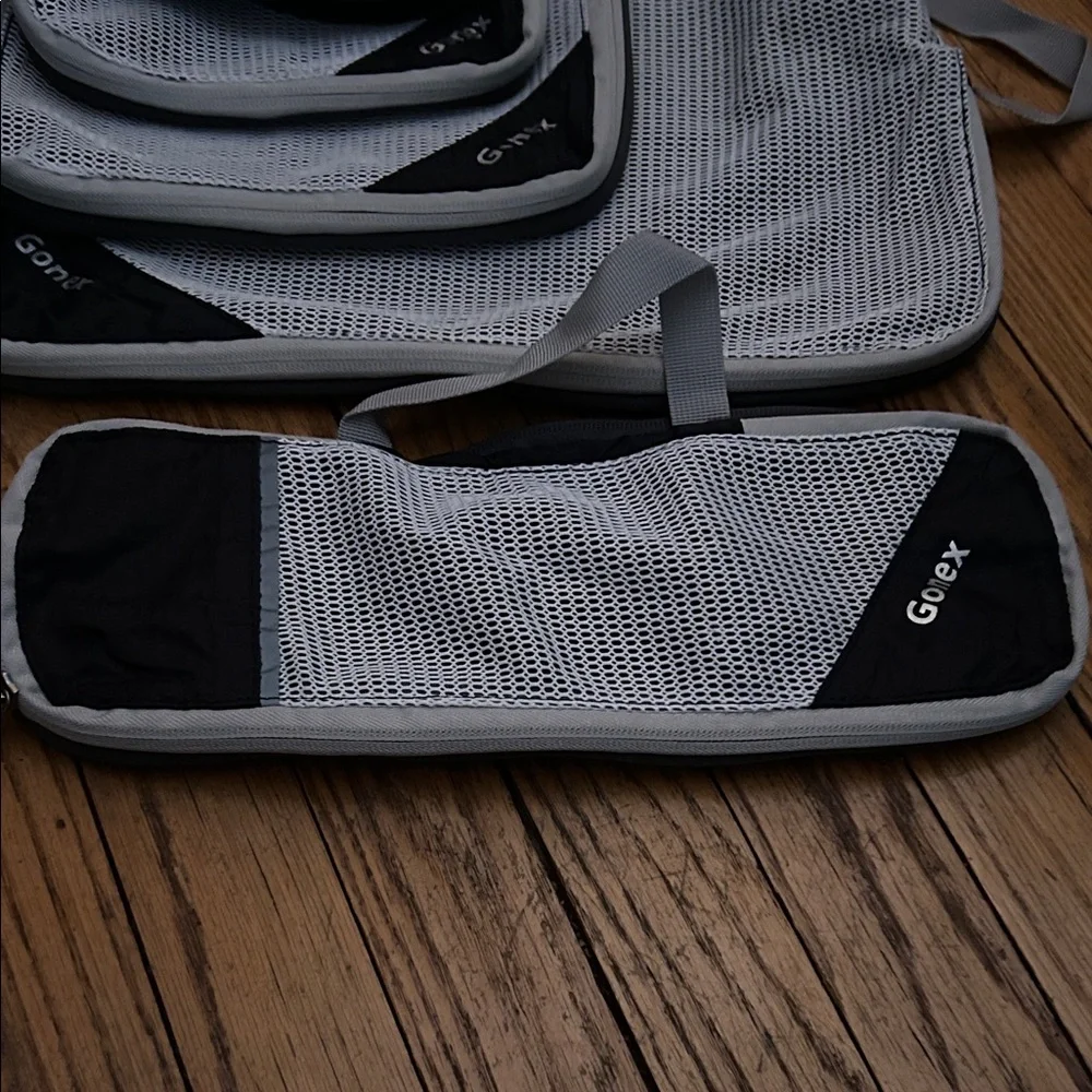 GONEX Black and Gray Travel Bag Set - Picture 2 of 9